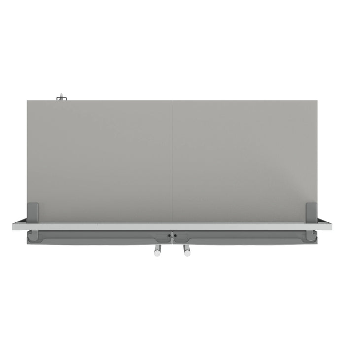 Forno Fortezza 60" 28 cu. ft. Refrigerator/Freezer with Automatic Ice Maker and Modern Trim Kit in Stainless Steel (FFFFD1738-60MG)
