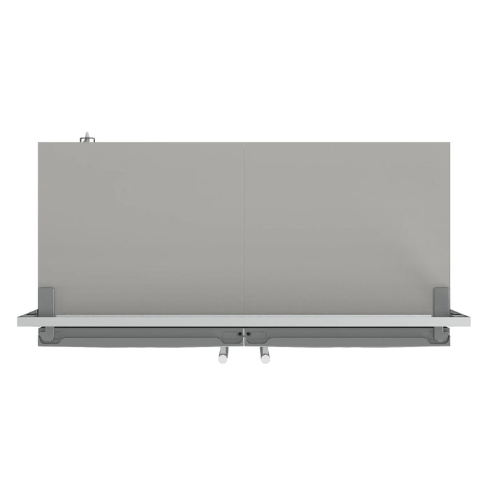 Forno Fortezza 60" 28 cu. ft. Refrigerator/Freezer with Automatic Ice Maker and Grill Trim Kit in Stainless Steel (FFFFD1738-60SG)