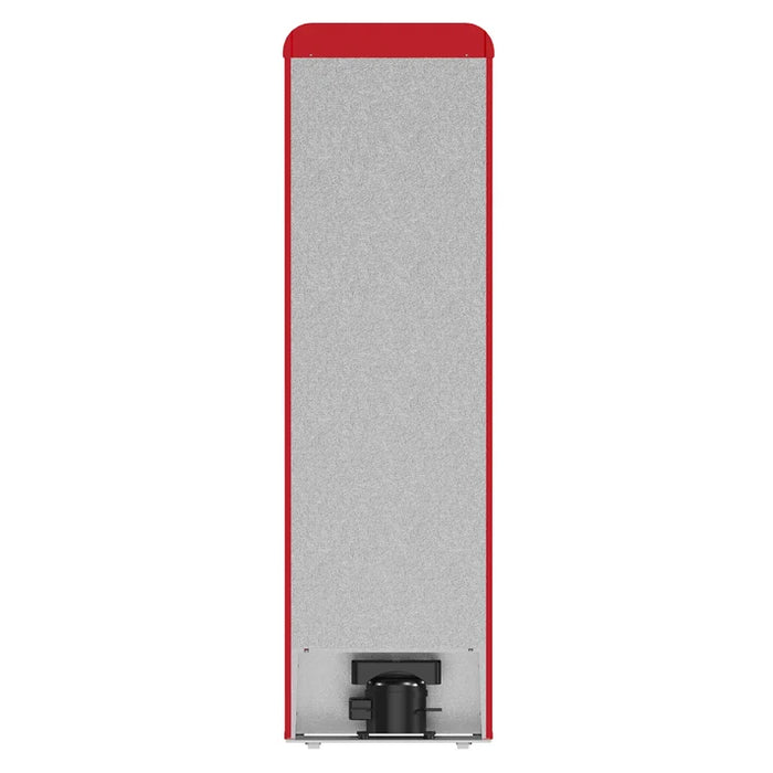 Forno Storico 22" 9 cu. ft. Retro Refrigerator in White with Copper Accents| White, Black Red (FFFFD1745-22WHT)