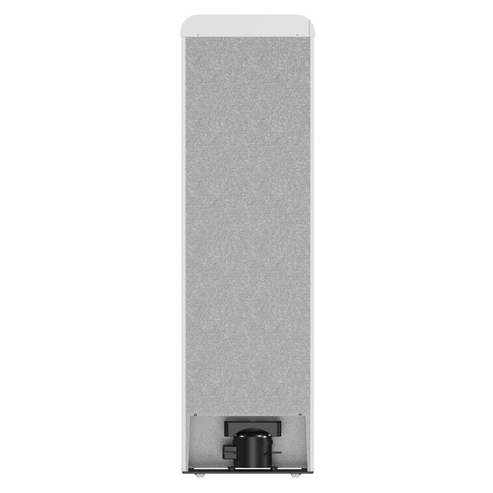 Forno Storico 22" 9 cu. ft. Retro Refrigerator in White with Copper Accents| White, Black Red (FFFFD1745-22WHT)