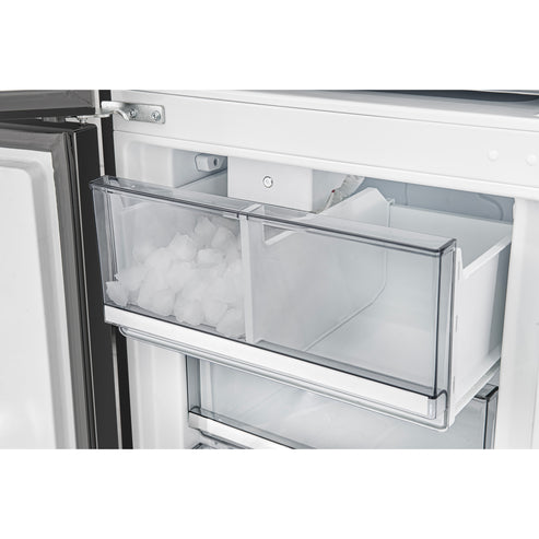 Forno Custodia 23.4" 10.3 cu. ft. Left Swing Refrigerator with Bottom Freezer and Ice Maker