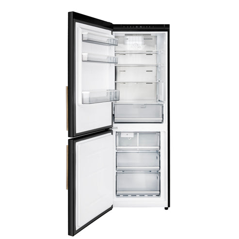 Forno Custodia 23.4" 10.3 cu. ft. Left Swing Refrigerator with Bottom Freezer and Ice Maker
