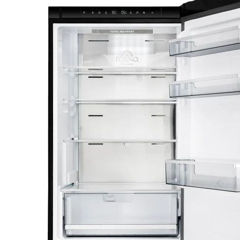 Forno Custodia 23.4" 10.3 cu. ft. Right Swing Refrigerator with Bottom Freezer