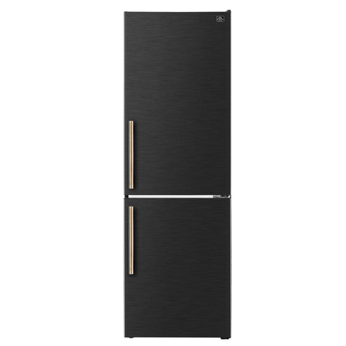 Forno Custodia 23.4" 10.3 cu. ft. Right Swing Refrigerator with Bottom Freezer