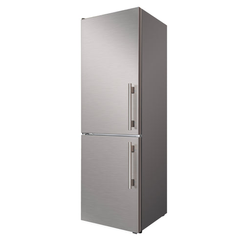 Forno Custodia 23.4" 10.3 cu. ft. Left Swing Refrigerator with Bottom Freezer and Ice Maker