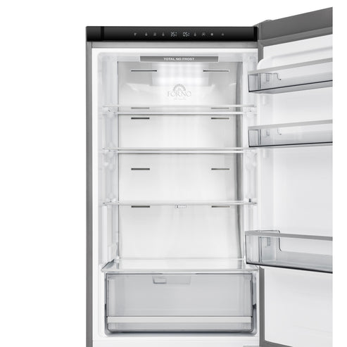 Forno Custodia 23.4" 10.3 cu. ft. Right Swing Refrigerator with Bottom Freezer
