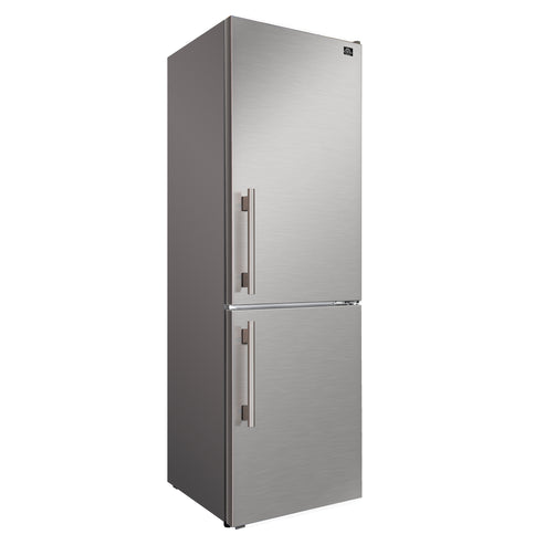 Forno Custodia 23.4" 10.3 cu. ft. Right Swing Refrigerator with Bottom Freezer