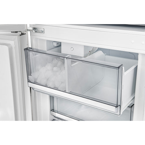 Forno Custodia 23.4" 10.3 cu. ft. Left Swing Refrigerator with Bottom Freezer and Ice Maker