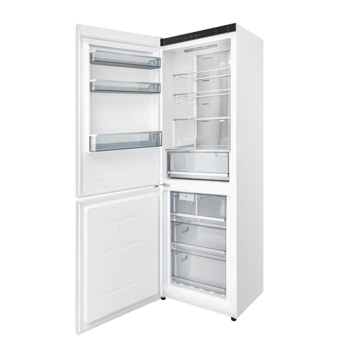 Forno Custodia 23.4" 10.3 cu. ft. Left Swing Refrigerator with Bottom Freezer and Ice Maker
