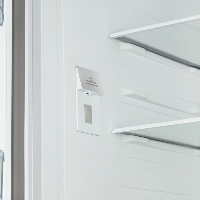 Forno Rivello 36" French Door Standard Depth Refrigerator with Water and Ice Dispenser - Stainless Steel, Black, or White (FFFFD1783-36S)