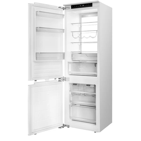 Forno Rivestito 22" 8.3 cu. ft. Counter Depth Built-In Panel-Ready Refrigerator, Bottom Freezer with Ice Maker (FFRBI1704-21)