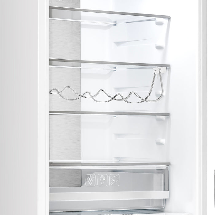 Forno Rivestito 42" 16.9 cu. ft. Counter Depth Built-In Panel-Ready Refrigerator, Double Bottom Freezer with Ice Maker (FFRBI1794-42)