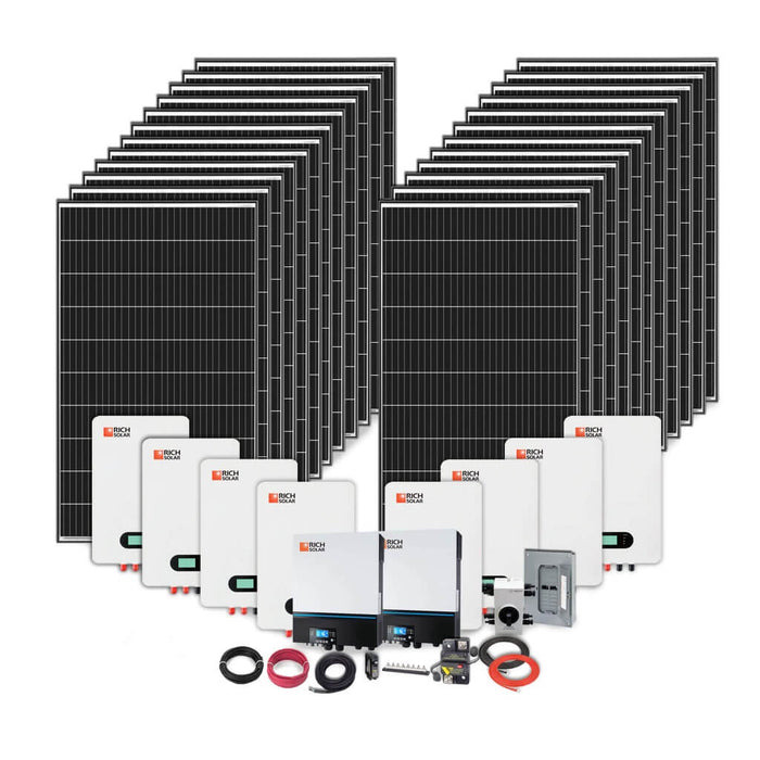 Rich Solar | 8000W 48V 120/240VAC Cabin Kit - Off-Grid Solar Kit