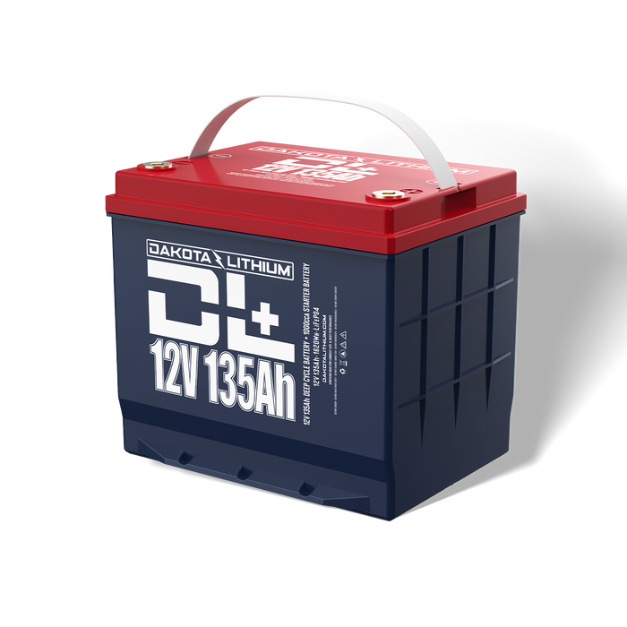 Dakota Lithium DL+ 12V 135Ah Heated Dual Purpose LiFePO4 Battery