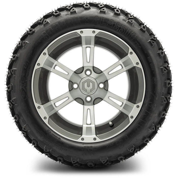 MODZ 14" Ambush Gunmetal Wheels & Off-Road Tires Combo