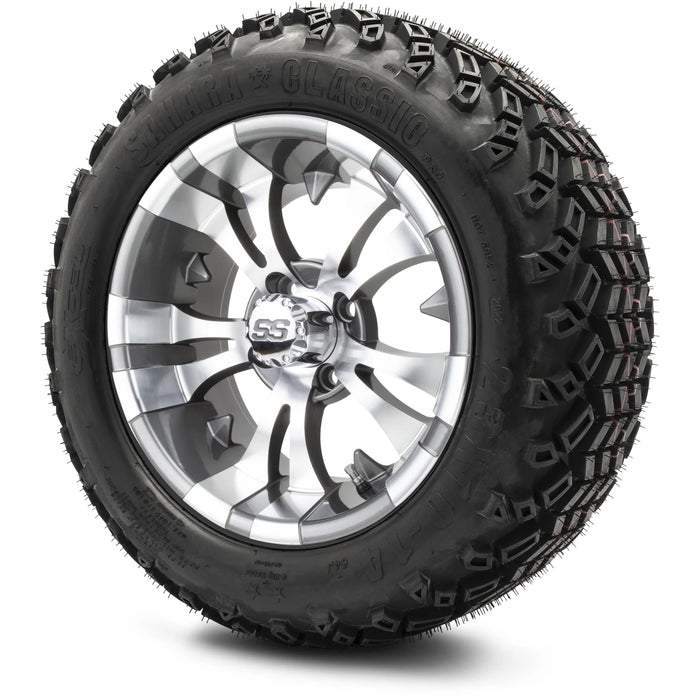 MODZ 14" Vampire Gunmetal Wheels & Off-Road Tires Combo