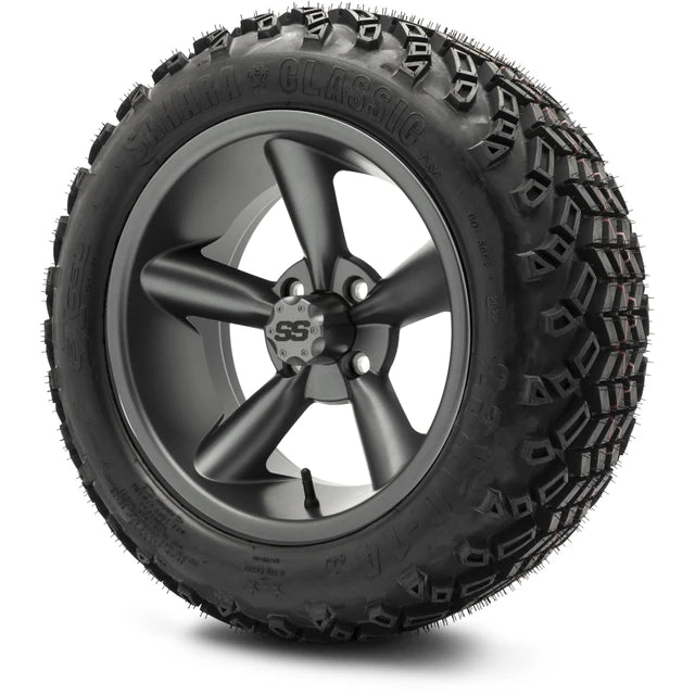 MODZ 14" Godfather Gunmetal Wheels & Off-Road Tires Combo