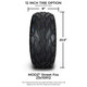 MODZ® 12" Drift Gunmetal Wheels & Off-Road Tires Combo