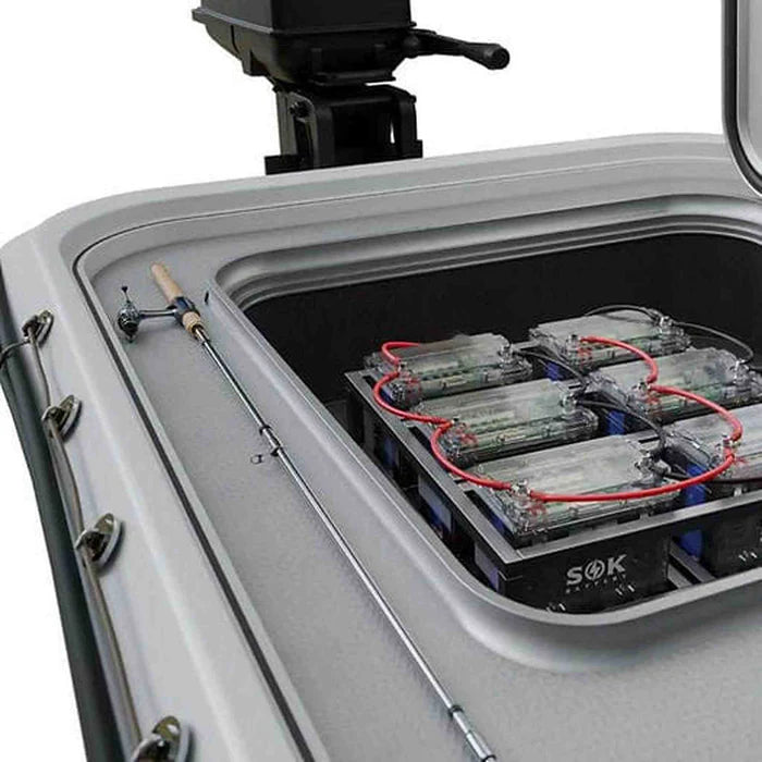 SOK 12V 100Ah LiFePO4 Battery Bluetooth, Clear Sealed Box (SK12V100PC)