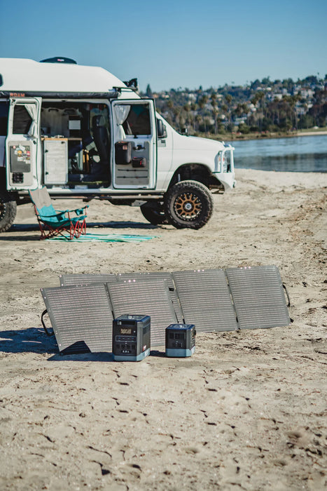 Wagan High Efficiency 200W Folding Solar Panel