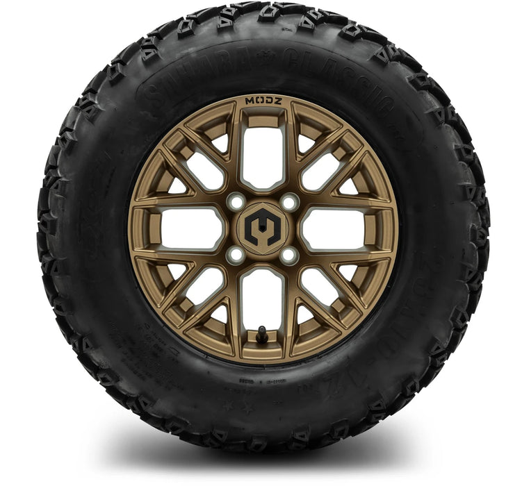 MODZ® 12" Matrix Matte Bronze Wheels & Off-Road Tires Combo