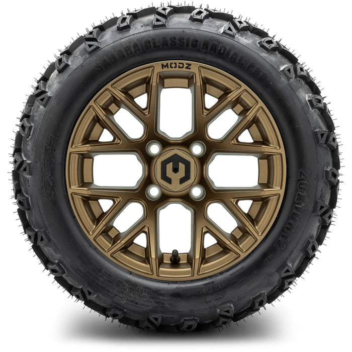 MODZ® 12" Matrix Matte Bronze Wheels & Off-Road Tires Combo