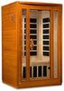 Dynamic saunas - San Marino 2-person Low EMF (Under 8MG) FAR Infrared Sauna (Canadian Hemlock)