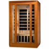 Dynamic saunas - San Marino 2-person Low EMF (Under 8MG) FAR Infrared Sauna (Canadian Hemlock)