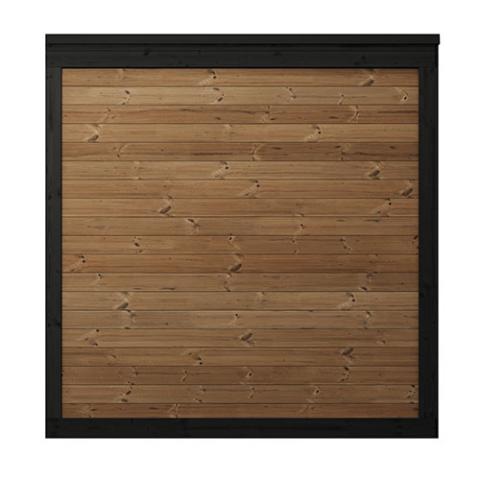 SaunaLife GL6 Outdoor Sauna Kit - Garden Luxury-Series Outdoor DIY Sauna Kit, Thermo-Spruce, up to 6 Persons