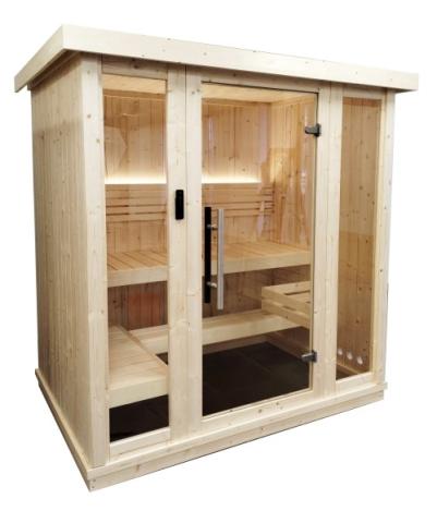 SaunaLife XPERIENCE Series Indoor Sauna DIY Kit w/LED Light System