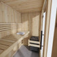 SaunaLife XPERIENCE Series Indoor Sauna DIY Kit w/LED Light System