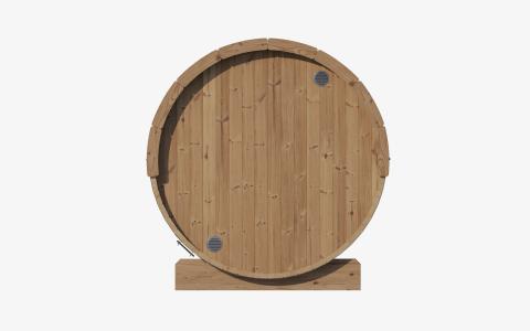 SaunaLife Model E7 and E7W Sauna Barrel ERGO Series Sauna Barrel 71"L x 81"D, 4-Person