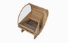 SaunaLife Model E6 and E6W Sauna Barrel ERGO Series Sauna Barrels