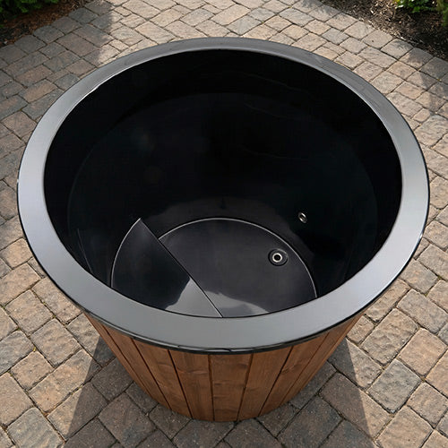 SaunaLife Model S1N 1-Person Cold/Hot Immersion Tub, Natural