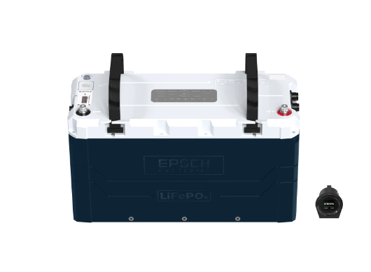 Epoch Batteries 12V 460Ah V2 Elite Series - Heated, Bluetooth & Victron Comms LiFePO4 Battery