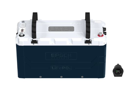Epoch Batteries 24V 230Ah V2 Elite Series - Heated & Bluetooth & Victron Comms LiFePO4 Battery