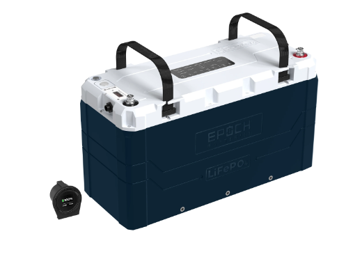 Epoch Batteries 24V 230Ah V2 Elite Series - Heated & Bluetooth & Victron Comms LiFePO4 Battery