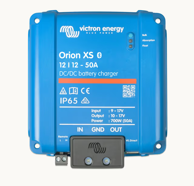 Victron Orion XS 12/12-50A DC-DC Battery Charger – Smart 50A DC to DC Charger for RV, Van, Marine & Lithium Systems