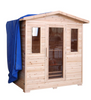 Sunray saunas - Cayenne 4 Person Outdoor Sauna w/Ceramic Heaters