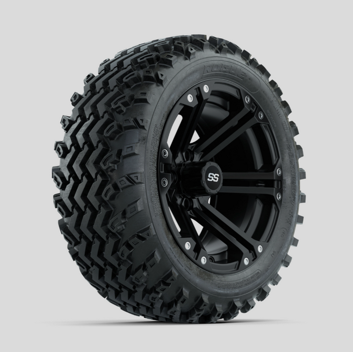 GTW Specter Matte Black 14 in Wheels with 23x10.00-14 Rogue All Terrain Tires - Full Set
