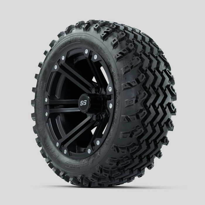 GTW Specter Matte Black 14 in Wheels with 23x10.00-14 Rogue All Terrain Tires - Full Set