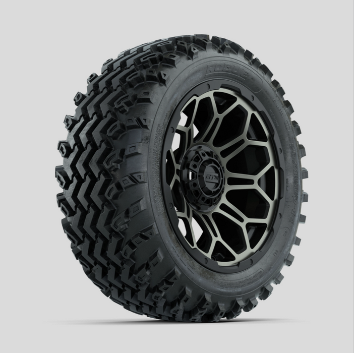 GTW Bravo Bronze/Black 14 in Wheels with 23x10.00-14 Rogue All Terrain Tires - Full Set