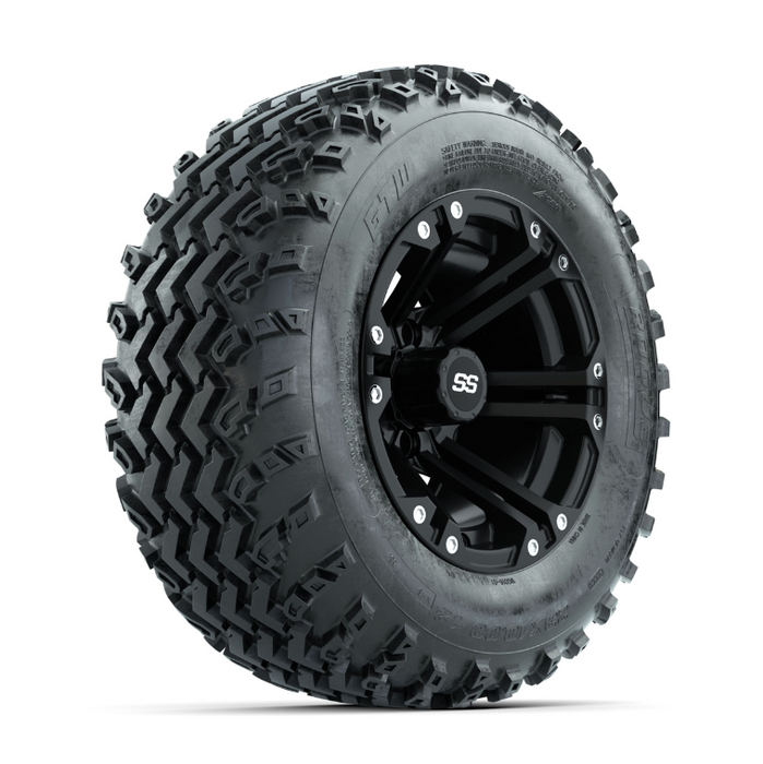 GTW Specter Matte Black 12 in Wheels with 23x10.00-12 Rogue All Terrain Tires - Full Set