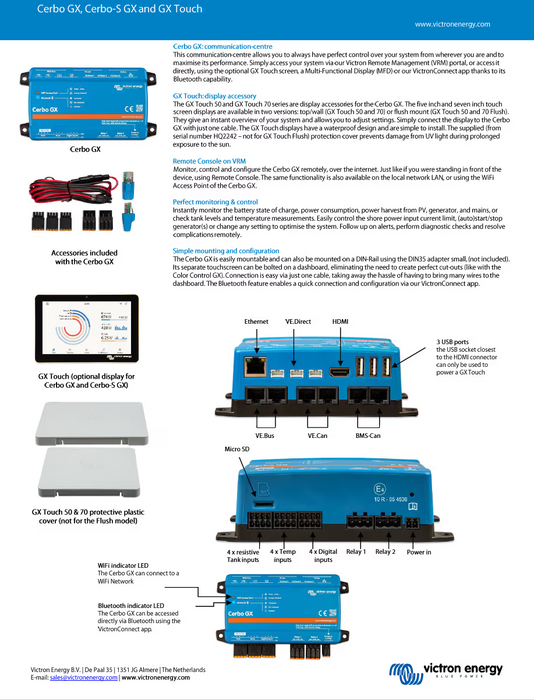 Victron Energy Cerbo GX MK2 System Controller
