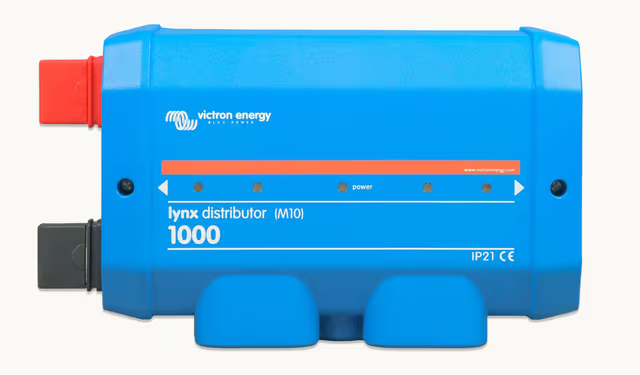 Victron Lynx Distributor (M10) – DC Power Distribution Busbar with Fuse Monitoring | RV, Marine & Solar Systems