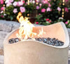 American Fyre Designs Wave Fire Urn Fire Pit