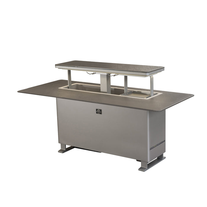 Forno Elevato Smart Bar Table - Sandstone Black or White (FBTFR7037-72)