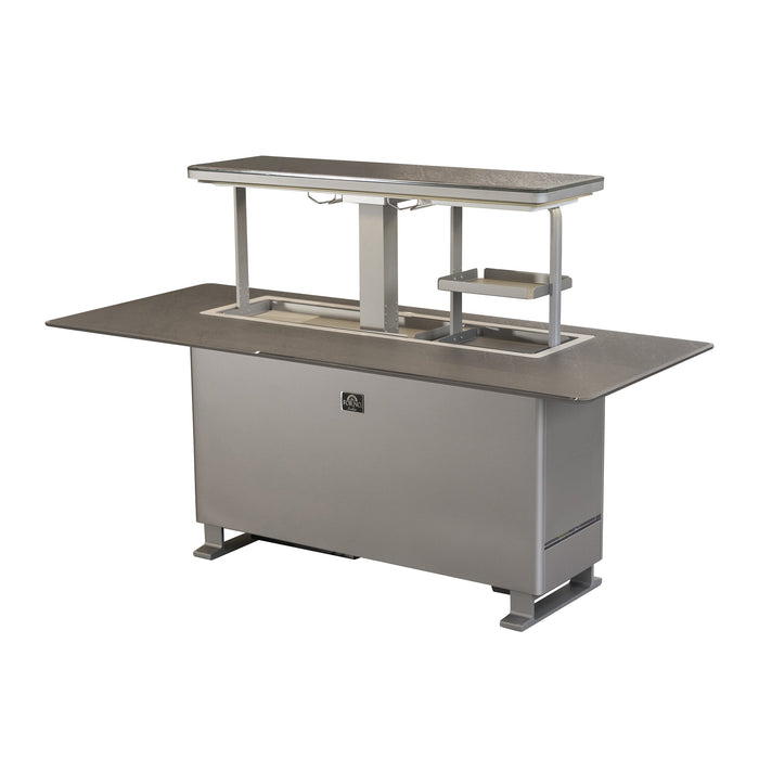Forno Elevato Smart Bar Table - Sandstone Black or White (FBTFR7037-72)