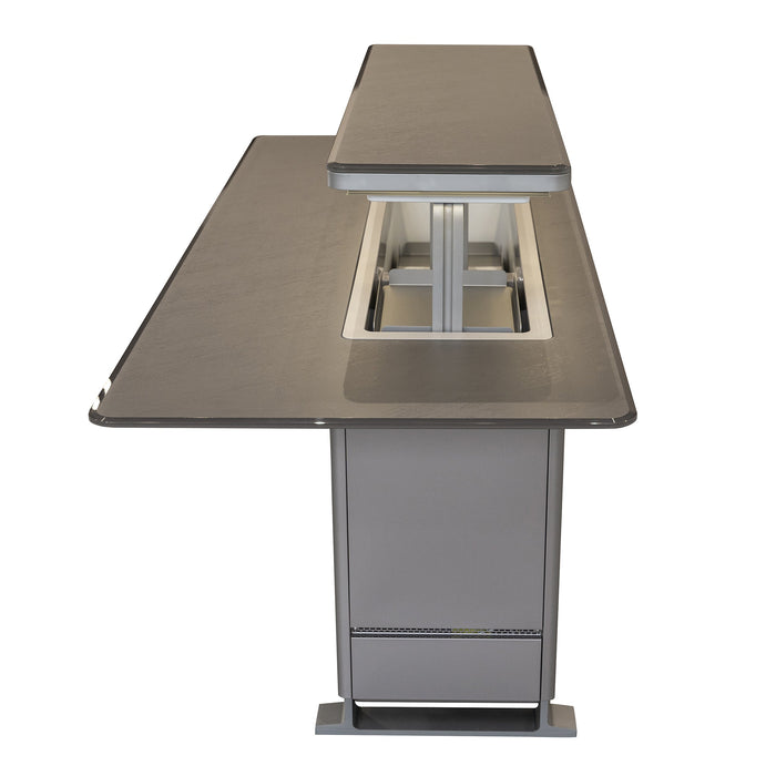 Forno Elevato Smart Bar Table - Sandstone Black or White (FBTFR7037-72)