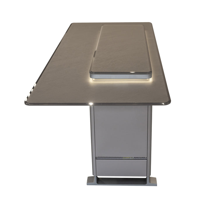 Forno Elevato Smart Bar Table - Sandstone Black or White (FBTFR7037-72)